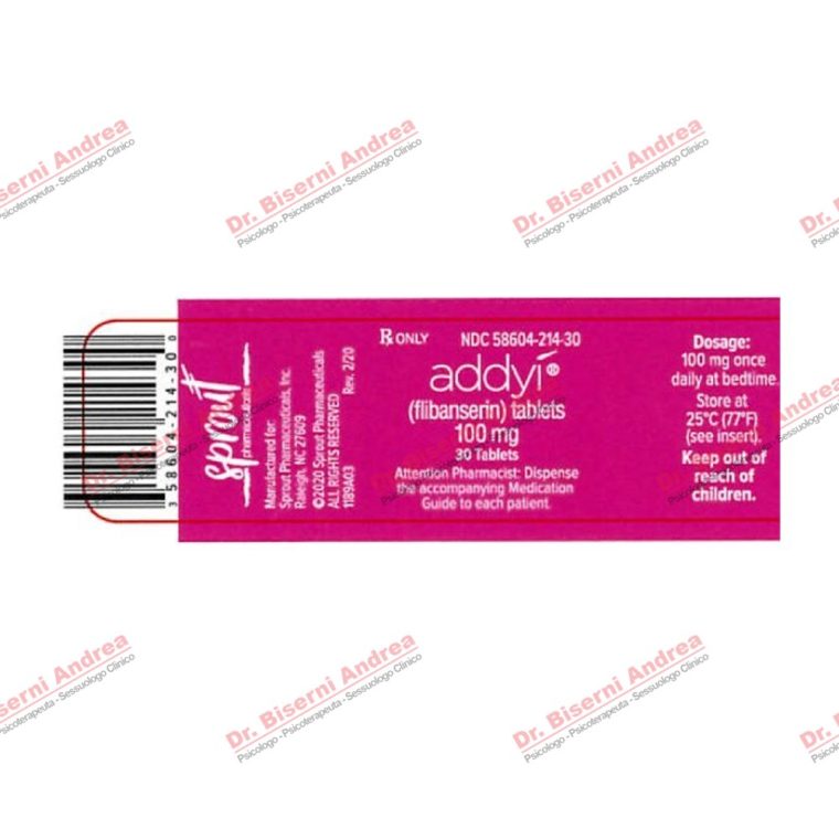 Buy flibanserin (Addyi): nightly dosing and an eight-week verdict