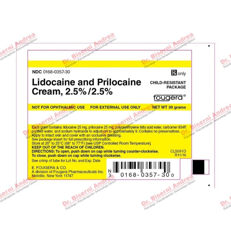 Lidocaine prilocaine spray for premature ejaculation, and the transfer problem